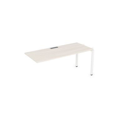 Gloss СЛС-П.984 (Ivory/белый) Стол системы БЕНЧ линейный, средний