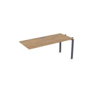 Gloss СЛС-П.984 (Teakwood/графит) Стол системы БЕНЧ линейный, средний