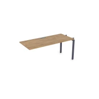 Gloss СЛС-П.974 (Teakwood/графит) Стол системы БЕНЧ линейный, средний