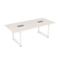 Gloss СПГ-О.939 (Ivory/белый) Стол переговорный