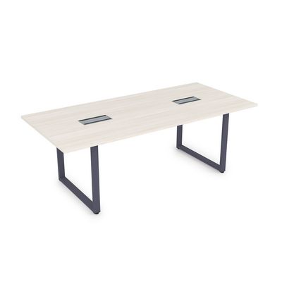 Gloss СПГ-О.939 (Ivory/графит) Стол переговорный