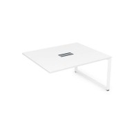 Gloss СПГК-О.926 (Белый премиум/белый) Стол системы БЕНЧ переговорный, конечный
