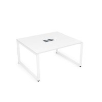 Gloss СПГН-О.926 (Белый премиум/белый) Стол системы БЕНЧ переговорный, начальный