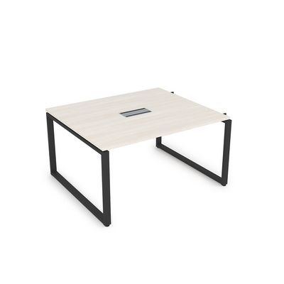 Gloss СПГН-О.926 (Ivory/черный) Стол системы БЕНЧ переговорный, начальный