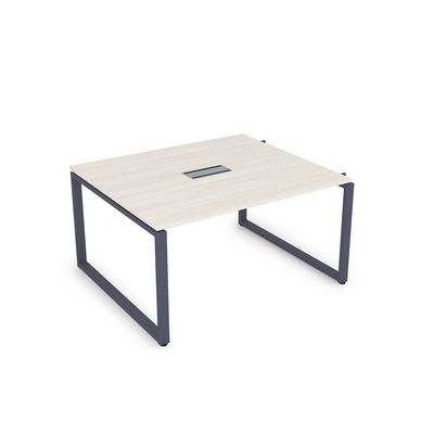 Gloss СПГН-О.926 (Ivory/графит) Стол системы БЕНЧ переговорный, начальный