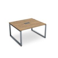 Gloss СПГН-О.926 (Teakwood/алюминий матовый) Стол системы БЕНЧ переговорный, начальный