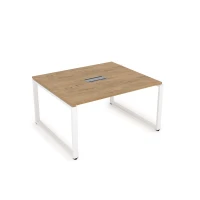 Gloss СПГН-О.928 (Teakwood/белый) Стол системы БЕНЧ переговорный, начальный