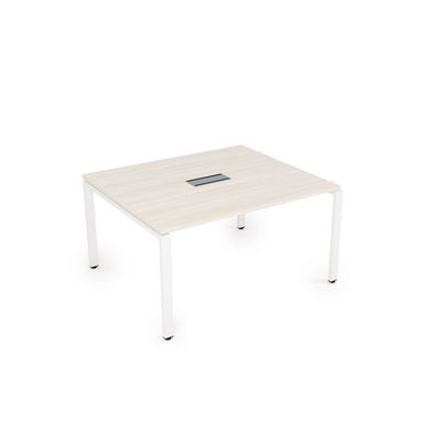 Gloss СПГН-П.926 (Ivory/белый) Стол системы БЕНЧ переговорный, начальный