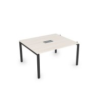 Gloss СПГН-П.927 (Ivory/черный) Стол системы БЕНЧ переговорный, начальный