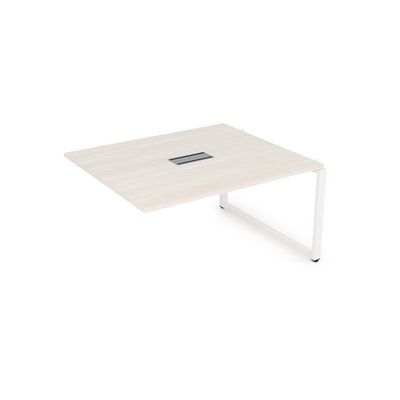 Gloss СПГС-О.927 (Ivory/белый) Стол системы БЕНЧ переговорный, средний