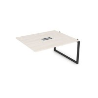 Gloss СПГС-О.926 (Ivory/черный) Стол системы БЕНЧ переговорный, средний