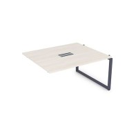 Gloss СПГС-О.926 (Ivory/графит) Стол системы БЕНЧ переговорный, средний