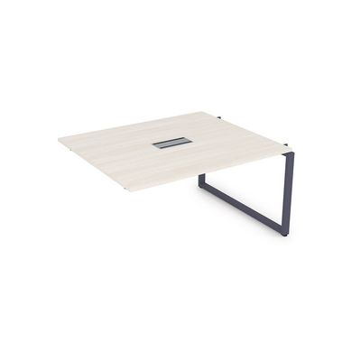 Gloss СПГС-О.926 (Ivory/графит) Стол системы БЕНЧ переговорный, средний