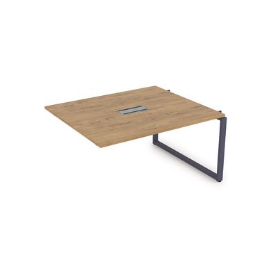 Gloss СПГС-О.926 (Teakwood/графит) Стол системы БЕНЧ переговорный, средний