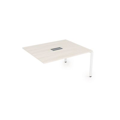 Gloss СПГС-П.926 (Ivory/белый) Стол системы БЕНЧ переговорный, средний