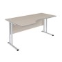 Imago М СА-1М L (Клен/металлик) Стол эргономичный, левый