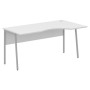 Imago-Plus СА-1P-Пр (Белый/Алюминий) Стол эргономичный, правый