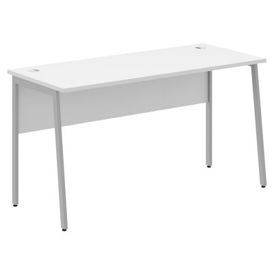 Imago-Plus СП-3.1P (Белый/Алюминий) Стол письменный