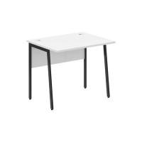 Imago-Plus СП-1P (Белый/Антрацит) Стол письменный