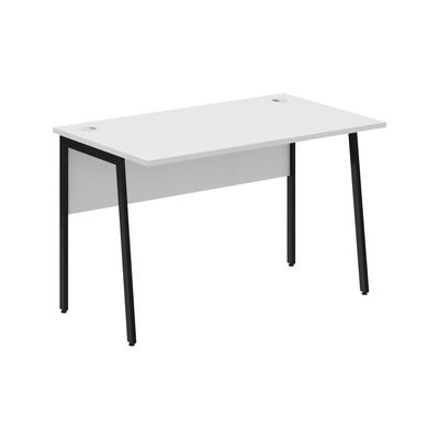 Imago-Plus СП-2P (Белый/Черный) Стол письменный