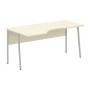Imago-Plus СА-1P-Л (Клен/Алюминий) Стол эргономичный, левый