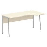 Imago-Plus СА-1P-Пр (Клен/Алюминий) Стол эргономичный, правый