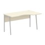 Imago-Plus СА-2P-Пр (Клен/Алюминий) Стол эргономичный, правый