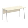 Imago-Plus СП-3P (Клен/Алюминий) Стол письменный