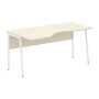 Imago-Plus СА-1P-Л (Клен/Белый) Стол эргономичный, левый