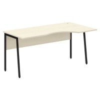 Imago-Plus СА-1P-Пр (Клен/Черный) Стол эргономичный, правый