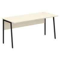 Imago-Plus СП-4P (Клен/Черный) Стол письменный