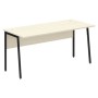 Imago-Plus СП-4P (Клен/Черный) Стол письменный