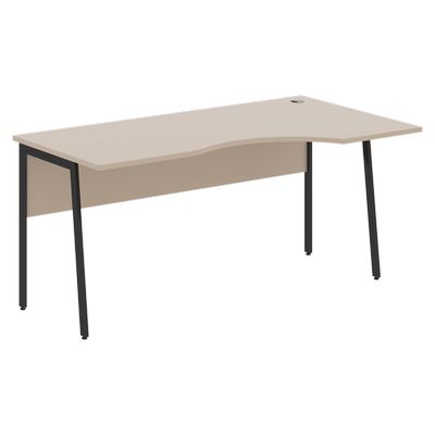 Imago Плюс СА-1P-Пр (Мокачино/Антрацит) Стол эргономичный, правый