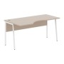Imago Плюс СА-1P-Л (Мокачино/Белый) Стол эргономичный, левый