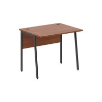 Imago-Plus СП-1P (Орех французский/Антрацит) Стол письменный