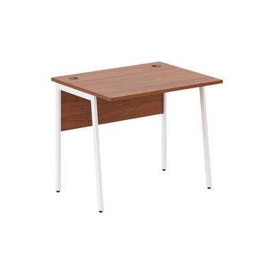Imago-Plus СП-1P (Орех французский/Белый) Стол письменный