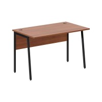 Imago-Plus СП-2P (Орех французский/Черный) Стол письменный