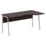 Imago-Plus СА-1P-Пр (Венге магия/Алюминий) Стол эргономичный, правый