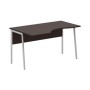 Imago-Plus СА-2P-Л (Венге магия/Алюминий) Стол эргономичный, левый
