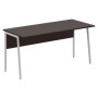 Imago-Plus СП-4P (Венге магия/Алюминий) Стол письменный