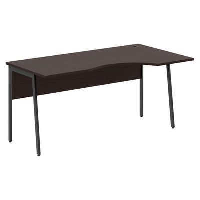Imago-Plus СА-1P-Пр (Венге магия/Антрацит) Стол эргономичный, правый