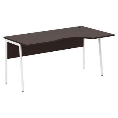 Imago-Plus СА-1P-Пр (Венге магия/Белый) Стол эргономичный, правый