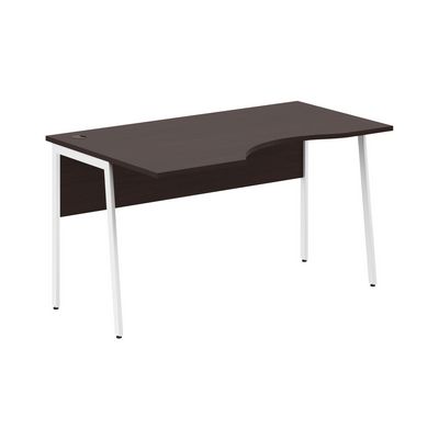 Imago-Plus СА-2P-Л (Венге магия/Белый) Стол эргономичный, левый