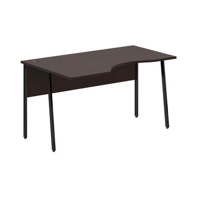 Imago-Plus СА-2P-Л (Венге магия/Черный) Стол эргономичный, левый