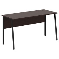 Imago-Plus СП-3.1P (Венге магия/Черный) Стол письменный