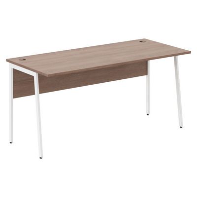 Imago-Plus СП-4P (Ясень шимо/Белый) Стол письменный