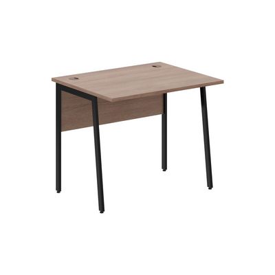 Imago-Plus СП-1P (Ясень шимо/Черный) Стол письменный