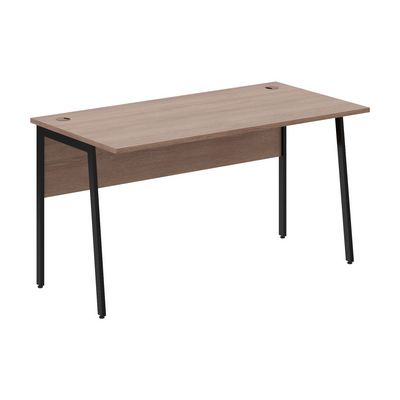 Imago-Plus СП-3P (Ясень шимо/Черный) Стол письменный