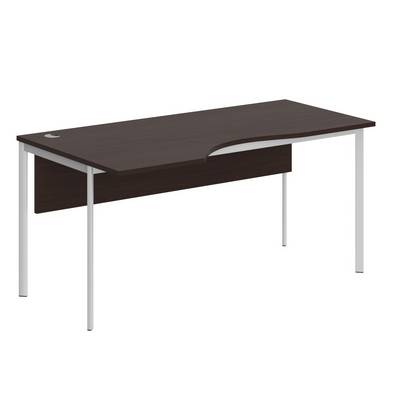 Imago С CA-1SD L (Венге/Белый) Стол эргономичный, левый, с фронтальной панелью