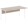Imago С CA-1SD R (Мокачино/Белый) Стол эргономичный, правый, с фронтальной панелью